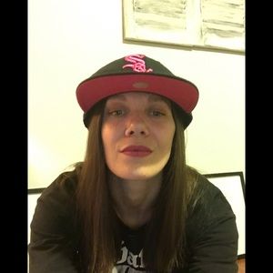 MLB Sox Baseball Cap Hot Pink